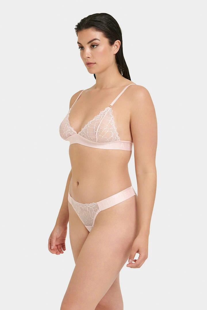 Bluebella Bra & Thong Set: Tori Pale Pink 7 Bluebella Bra & Thong Set: Tori Pale Pink