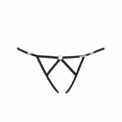 Bluebella Valerian Ouvert Brief Black/Gold