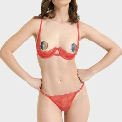 Bluebella Set: Carmen Flame Scarlet